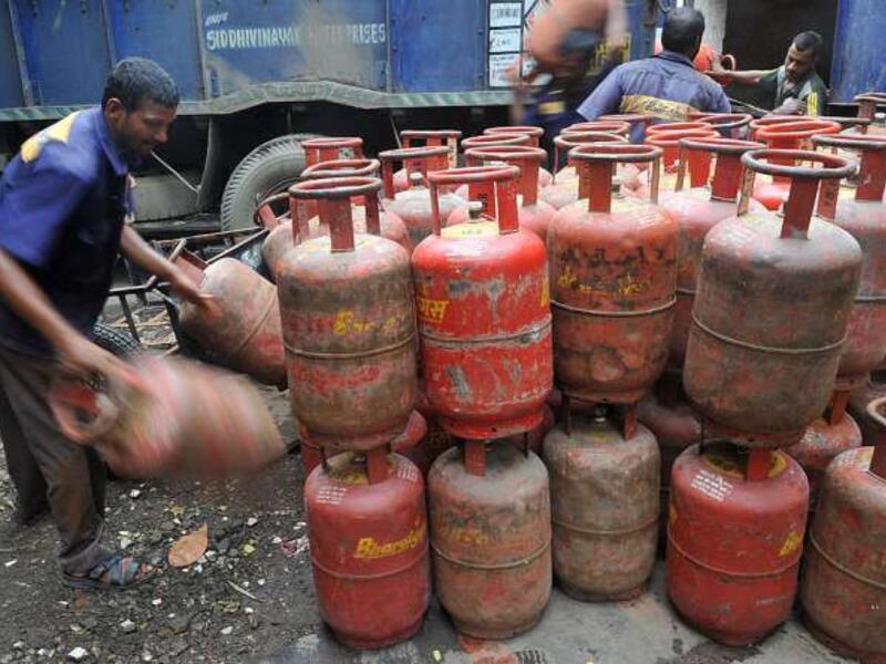 The Ajman Civil Defence has called to implement prescribed standards and use safe methods to fill cylinders (AFP/File Photo)