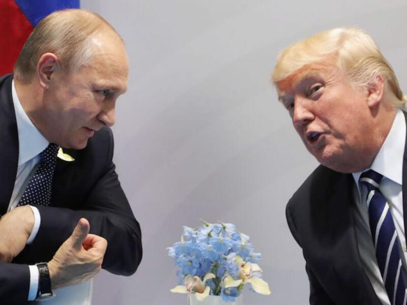 US President Donald Trump and Russia's President Vladimir Putin (AFP/File Photo)	