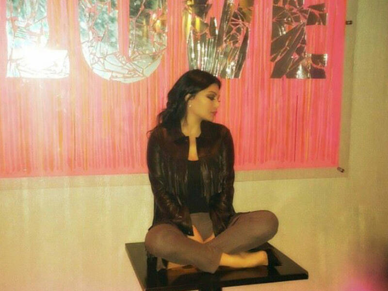 We LOVE this diva: Haifa Wehbe seems to be in a "loving" mood this week! (Image: Facebook)