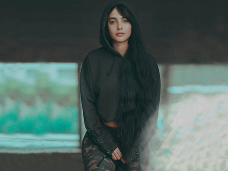 Maedeh Hojabri, the 19-year-old Iranian teenager who was arrested by Iranian authorities over posting videos while dancing on her Instagram account. (Twitter)