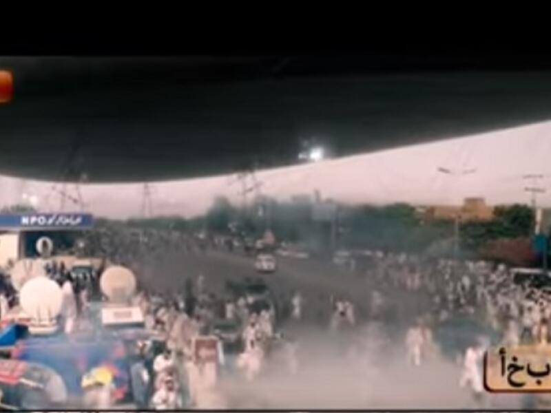 The above scene from "Arrival" features broken, jibberish Arabic. (Youtube)