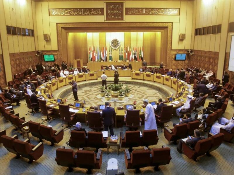 General view of the meeting of the permanent delegates of Arab League (AFP/File Photo)	