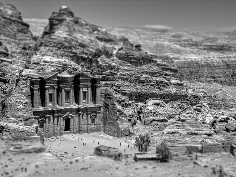 Petra,originally known as Raqmu, is one of the wonders of the world for good reason. It was built in in the 4th century BC as the capital city of the Nabataean Kingdom. (hecktictravels.com)