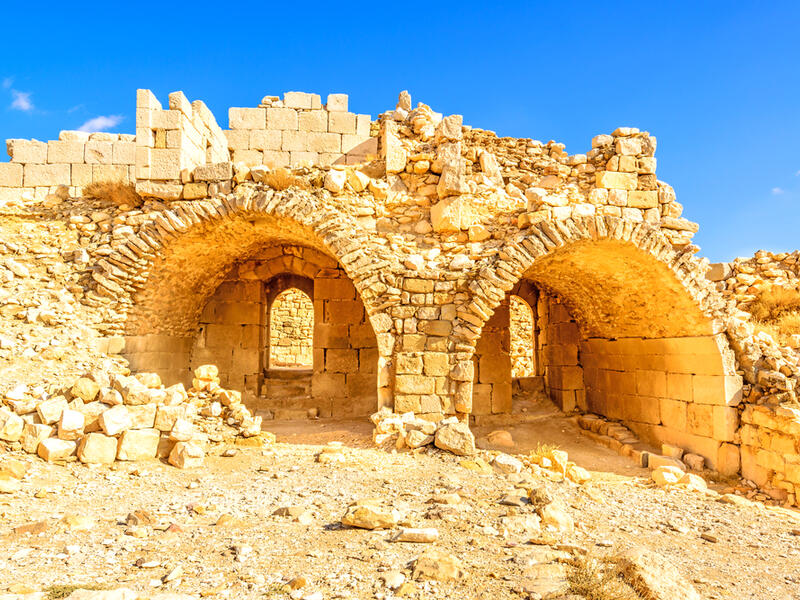 Shoubak castle is a Crusader castle in present-day Shoubak, Jordan. It is known as Shawbak castle. (Shutterstock/ File Photo)