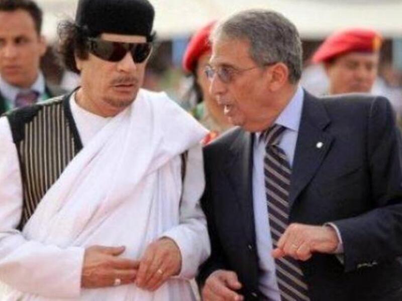 Gaddafi and Moussa