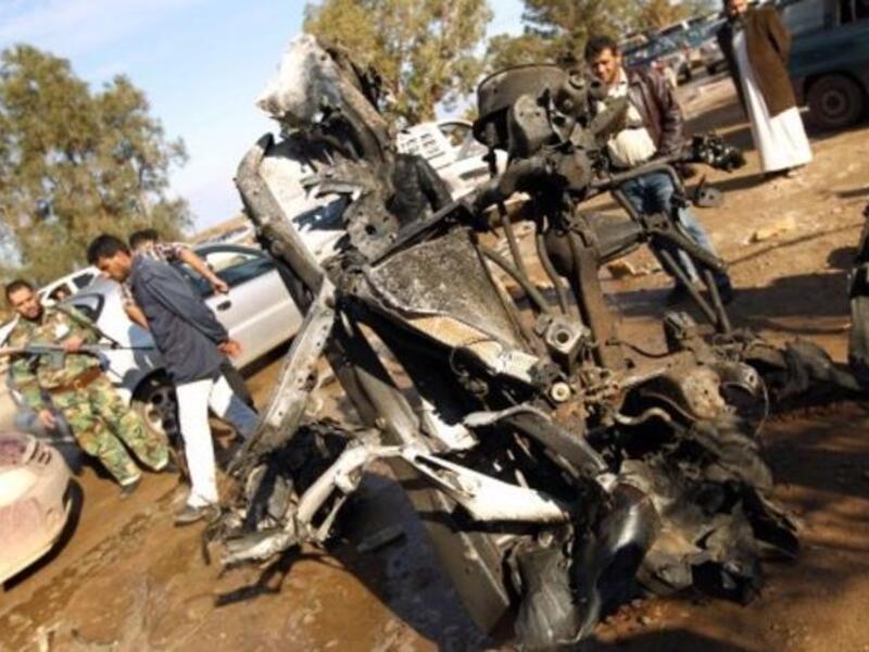 Suicide bombers targeted an army checkpoint outside of Benghazi earlier this week (Abdullah Doma/AFP)