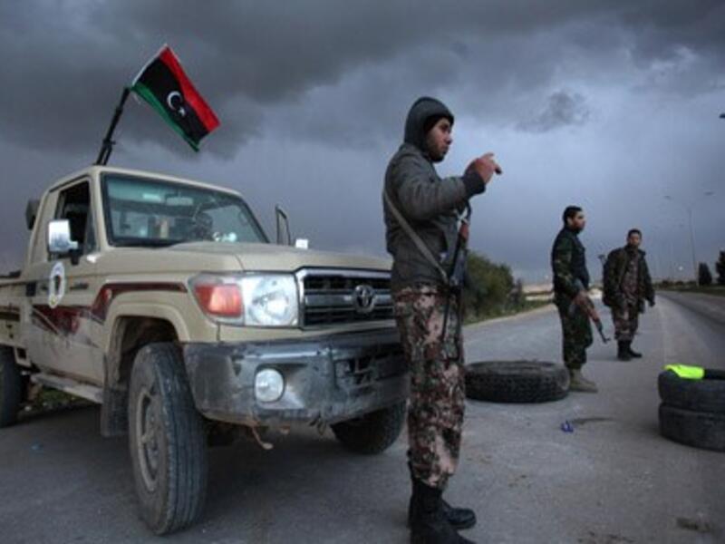 Libyan forces fighting ISIS positions in the country. (AFP/ File Photo)
