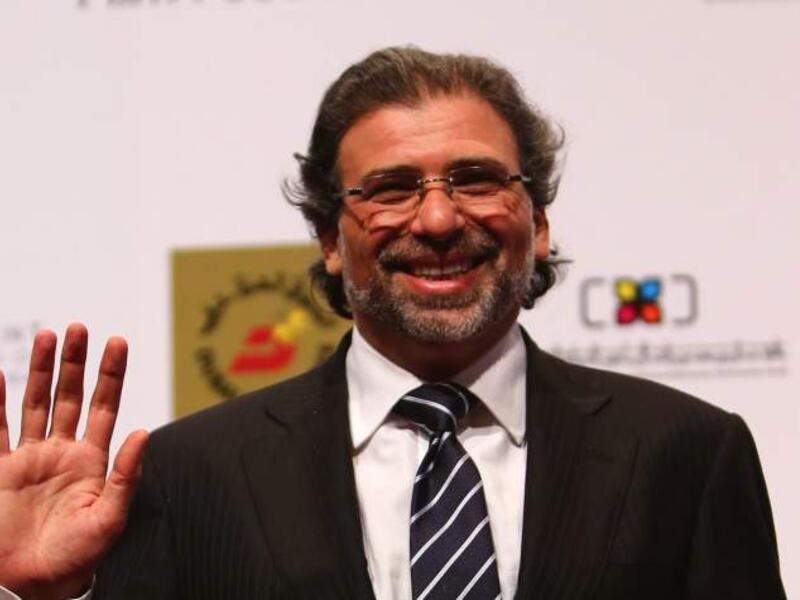 Egyptian filmmaker and Member of Parliament Khaled Youssef. (AFP/FilePhoto)