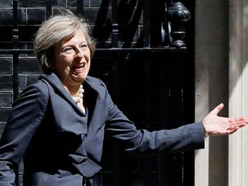 Theresa Mary British Prime Minister, strong and stable haircut  (medium.com)