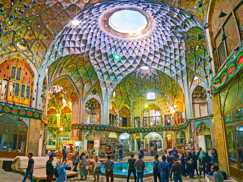 Grand Bazaar Iran (Shutterstock/File Photo)