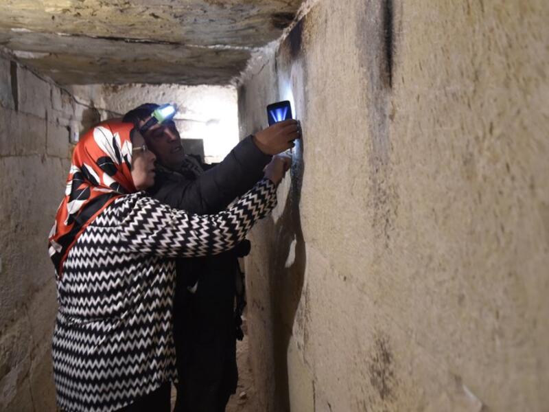 The tombs are believed by some scholars to have been built as final resting places for Berber royalty. 
RYAD KRAMDI / AFP