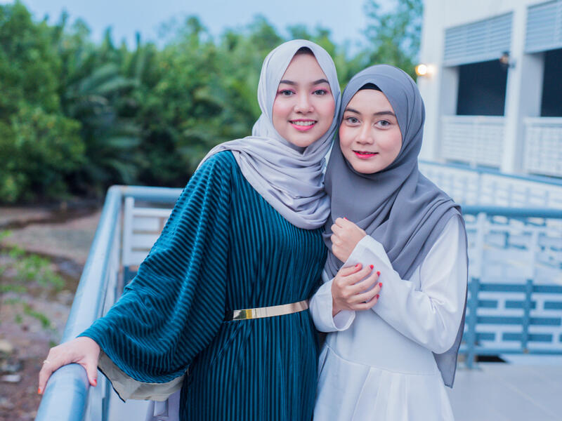 Kerudung basically worn in Indonesia and the Philippines. (Shutterstock/File)