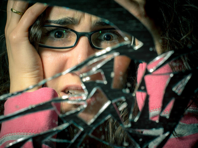 Breaking a mirror is believed to bring you bad luck for seven years. However, looking through a broken one means you will die soon. (Shutterstock/ File Photo)