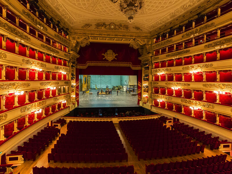 Main concert hall of Teatro alla Scala, an opera house in Milan, Italy. Opened in 1778. (Shutterstock/ File Photo)