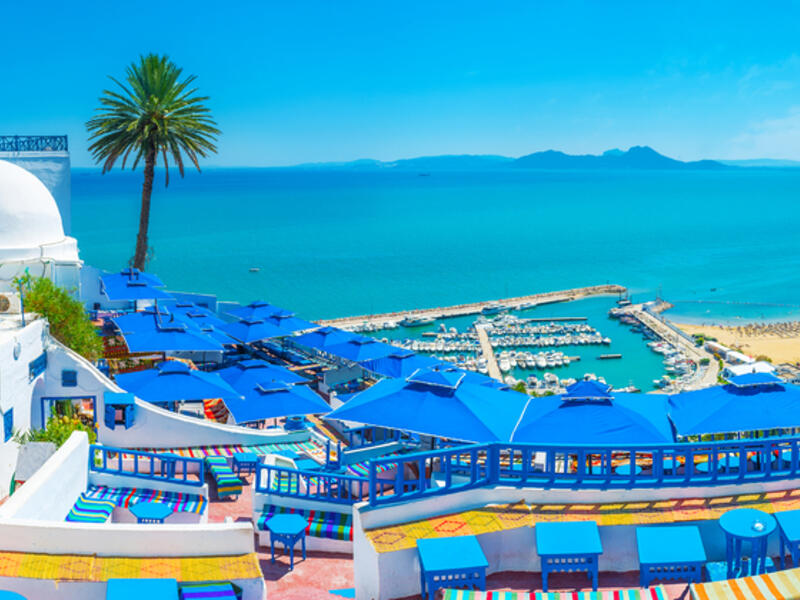 The Greece Romantic City "Santorini" is charming. However, Tunisian City Sidi Bou Said looks exactly the same. (Shutterstock/ File Photo)