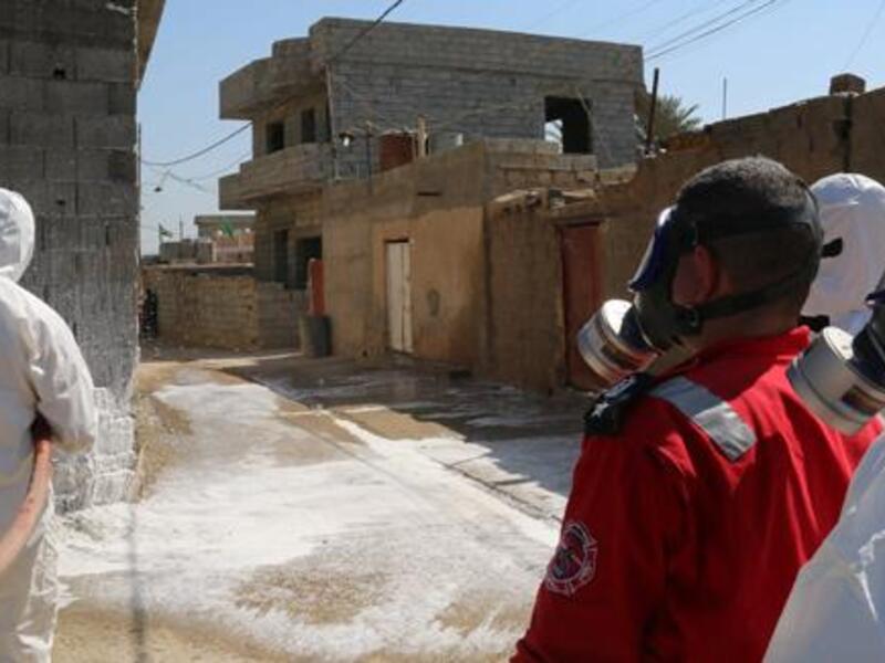 Iraq medics screen 800 people after chemical attack. (AFP/File)