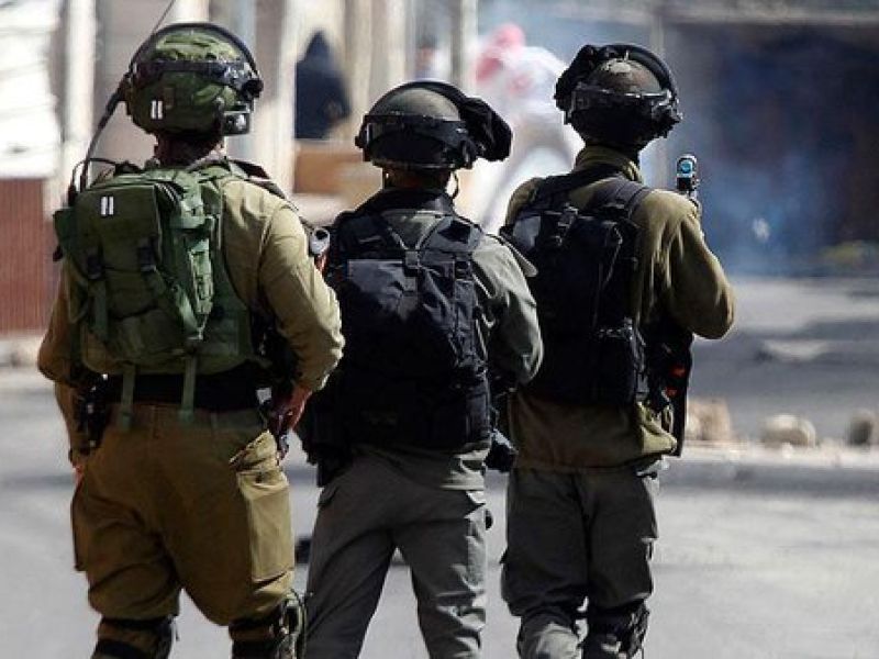 A file photo of Israeli occupation forces on patrol. (Twitter) 