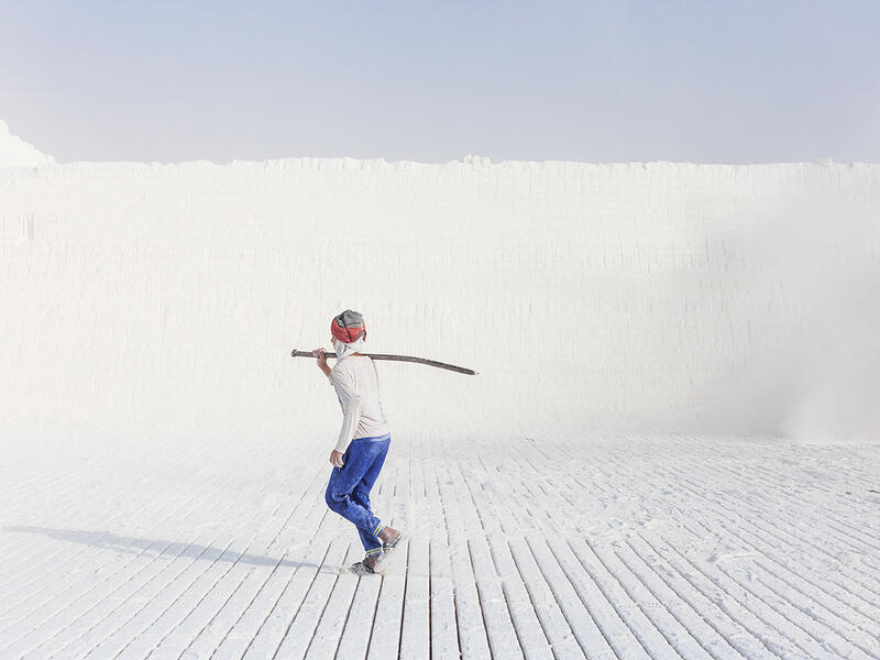 Egypt limestone workers