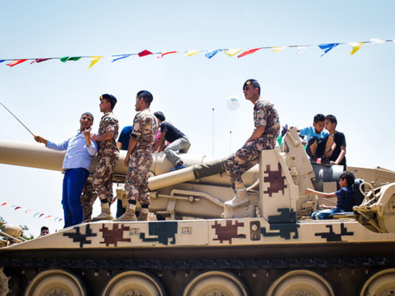 Jordan marked the centennial of the Great Arab Revolt with a massive festival in Amman's King Hussein Park. It had the same patriotic, family-fun feeling of independence day celebrations elsewhere (or a day at the county fair), but this one was replete with tanks and soldiers ready to stand in for a selfie.