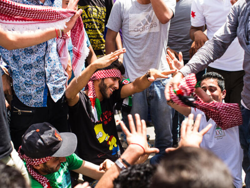 Several concerts were also held, adding to the festivities. During an Autostrad concert - one of Jordan's homegrown rock bands - an impromptu dance circle broke out in the crowds. 