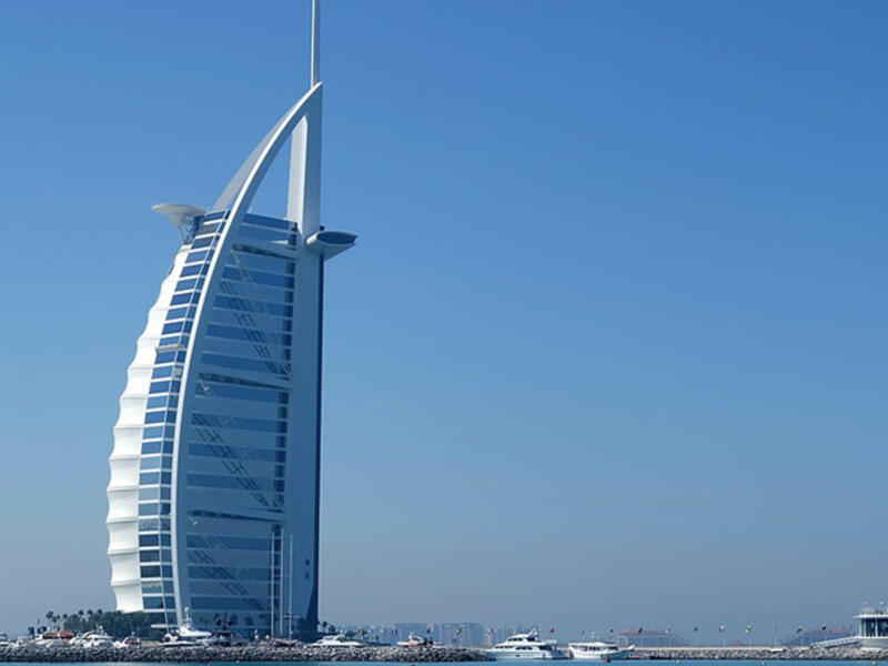 Burj Al Arab hotel - The only 7 star hotel in the world, its construction cost is estimated to be around $650 million. The average rate for a standard room is about $1,200 a night. At that price, there better be a chocolate waiting on the pillow!