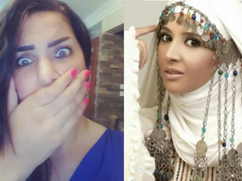 Hanan Al Turk replied to taking hijab off rumours that were announced by Sama Al Masri and denied that she already did (Source: samaelmasrii - hanan.turrk - Instagram)