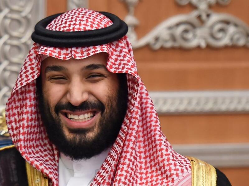 Saudi Crown Prince Mohammed bin Salman is leading the poll for TIME magazine’s person of the year (Fayez Nureldine / AFP)
