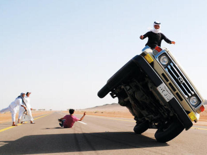 Drifting has become very popular among Saudi youths. (Arab News)