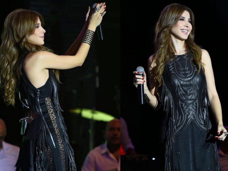 Crowds of fans from the various Lebanese regions flocked to the capital of the South, to meet their favorite singer. (Instagram)