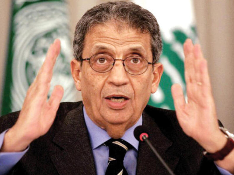 Amro Moussa Secretary General of the Arab League, 2010