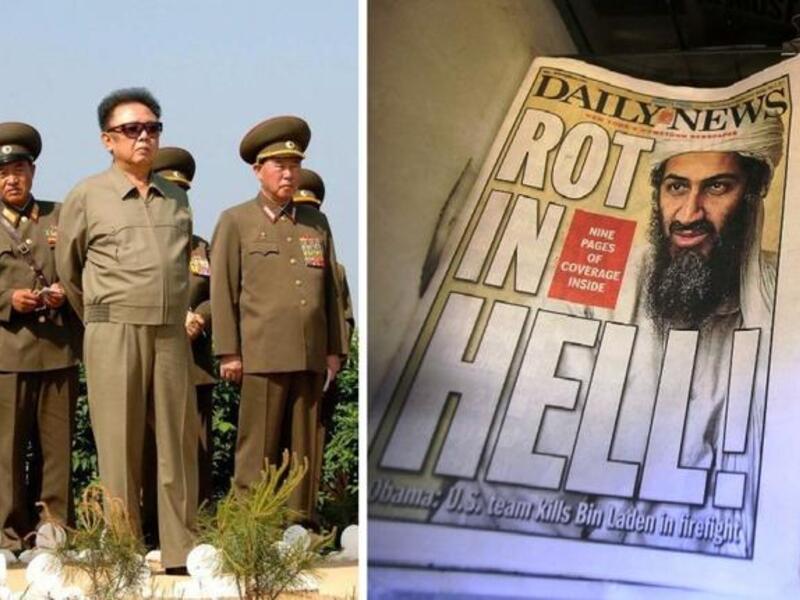 Down with the most wanted man: Not the year for Arab leaders or international dictators. Osama Bin Laden was captured, killed and buried at sea in a dramatic mid-year finale of a 10 year, Bush-begun chase. 6 months later, a non-Arab dictator was finished by the deciding hands of death rather than mortal protest. Kim Jung-Il was succeeded by son.