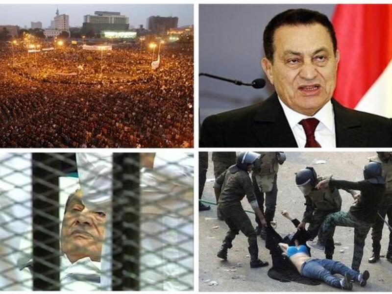 Changing faces of the revolution: The big headliner Egypt, presented us with many different abiding images for its story of change. A resplendent Tahrir Square lit the way for others to follow, and the face of a declined dictator emerged bed-bound. Finally, the army turned on the people and the 'girl in the blue bra' spelt troubled transition.