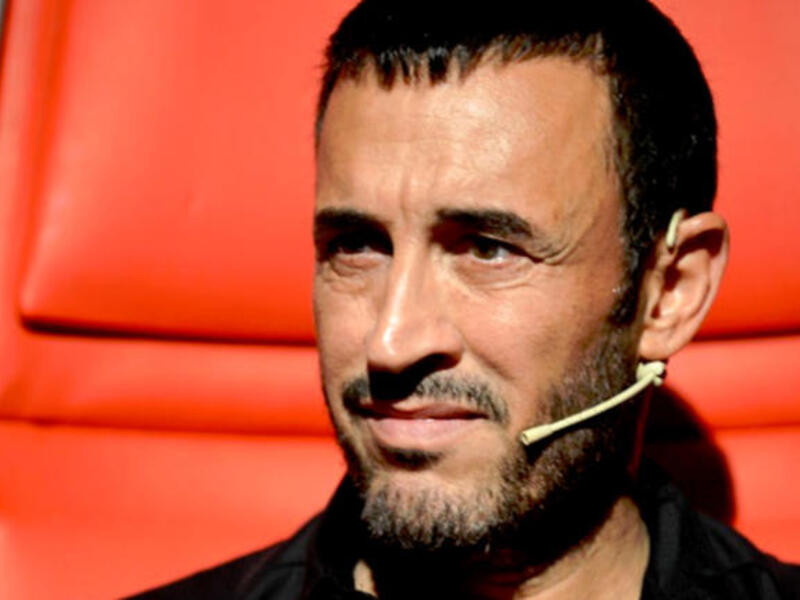 قيصر الغناء كاظم الساهر في برنامج The Voice 