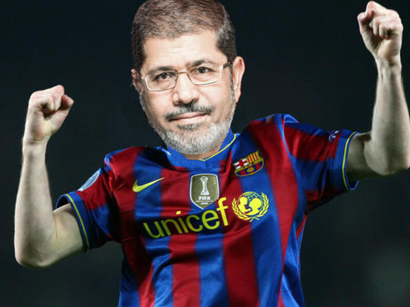 محمد مرسي هو ميسي برشلونة