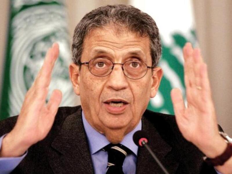 الدبلوماسي المصري عمرو موسى
