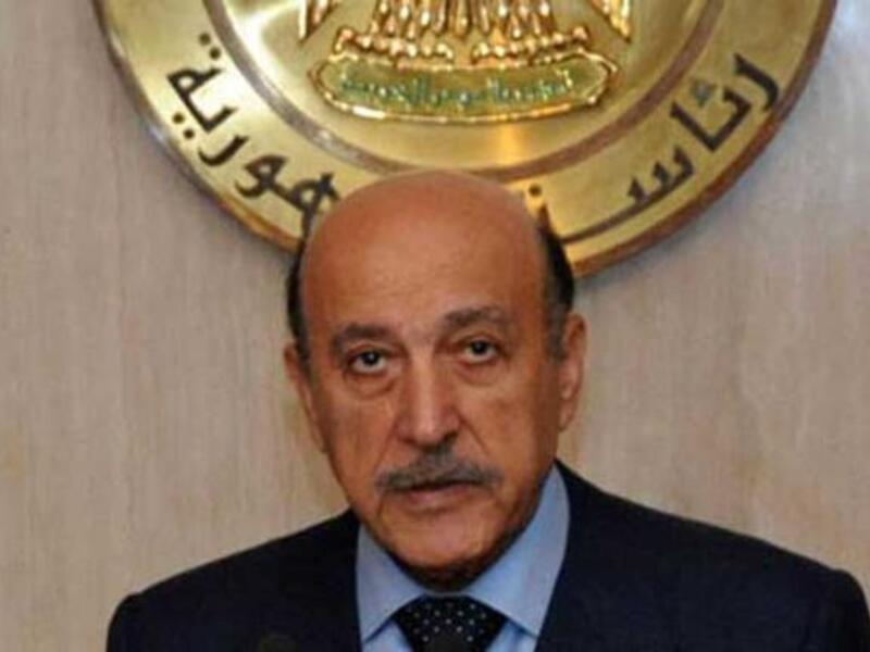 عمر سليمان رئيس المخابرات العامة المصرية