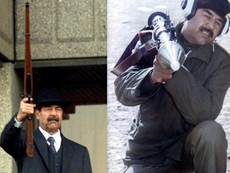 Saddam Hussein invaded Kuwait: And by doing so, he alienated the world and quite shot himself in the foot, it could be said. Power he could have been spending on really 'saving' Palestine or some such more shared 'Arab cause'.
