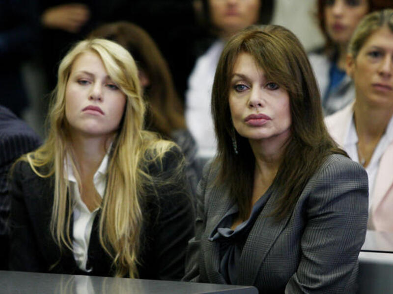 The wife: talks of divorce have been rife since May 2009.  But she’s not without her own colourful past as former actress. Veronica Lario has said in the past that she cannot be with a man that consorted with minors.