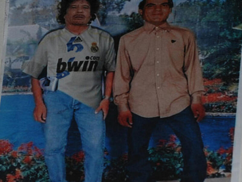 United in shame. Mocked in appearance, the most poked- fun -of pair- of -the moment: ridiculed Muammar Qaddafi  and peer, reviled Tunisian Ben Ali.