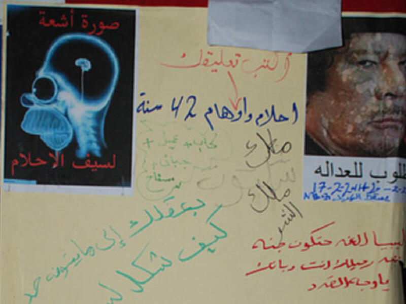 Comparing Saif al-Islam's brain capacity to Homer Simpson's infamous dopey adult cartoon character.