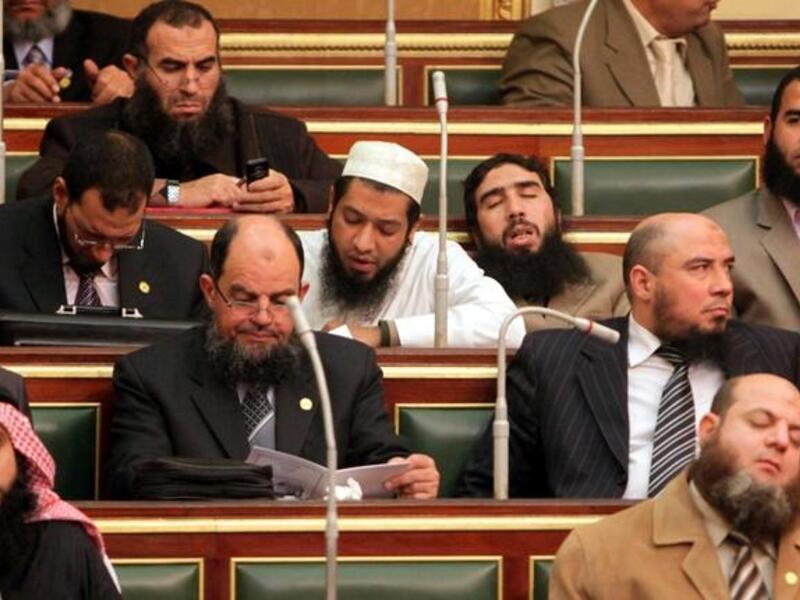 Egypt's parliament in a slumber session