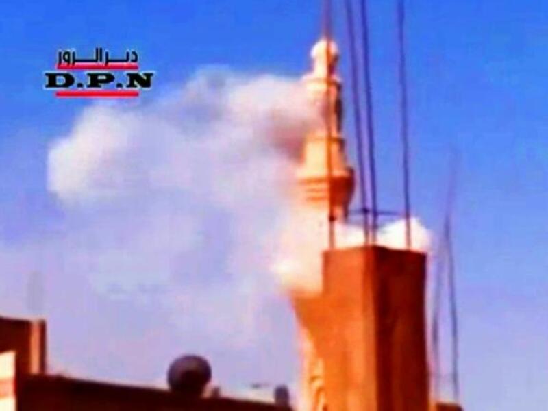 Bombing mosques, as this one at Deir El-Zor, in the first week of Ramadan- the Regime sends out the stark message that 
even the House of God is not off limits- and there is no sanctuary for a people who challenge the Syrian rule.
The mosque, as cornerstone of the people's cultural identity, is frequented more than usual during Ramadan.