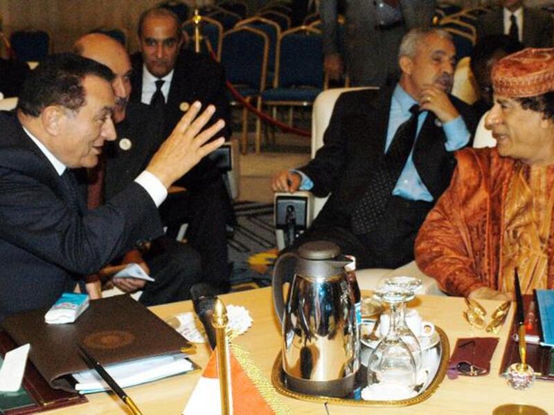 Bloodthirsty Arabs flaunting Arab dictators' scalps and baying for Israeli blood: With Mubarak de-throned and hospitalized, 
and Gaddafi killed savagely at the hands of his rebellious foes, this is the stuff of Israeli nightmares. Sharon would feel like he just 
surfaced from a very bad dream. Would this have happened under his watch?