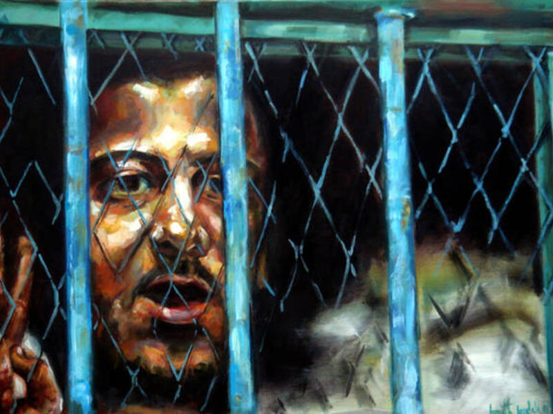 Kareem Amer serves time for insulting Islam and Mubarak