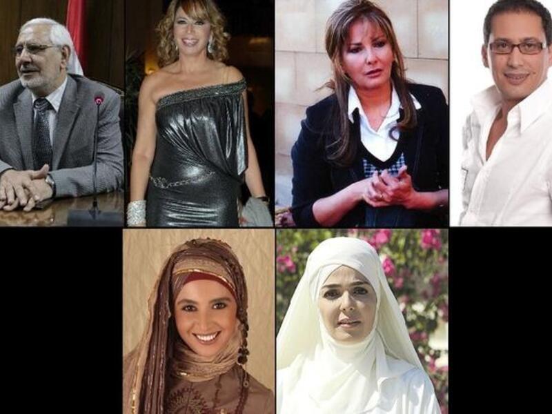 الفنانون الداعمون لعبد المنعم أبو الفتوح