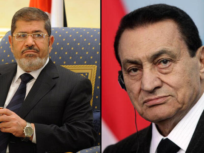 محمد حسني مبارك ومحمد مرسي