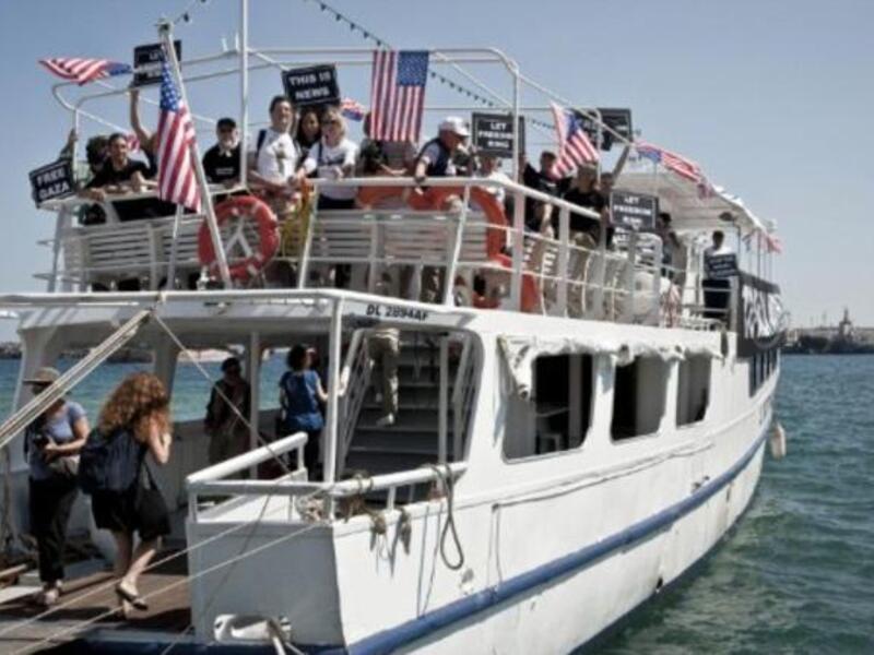 Flotilla fights back: The coordinator for the French boat, MP John-Paul Lecoq, announced that the flotilla organizers
 will go to the European court to fight the Greek government's decision. 
 
 