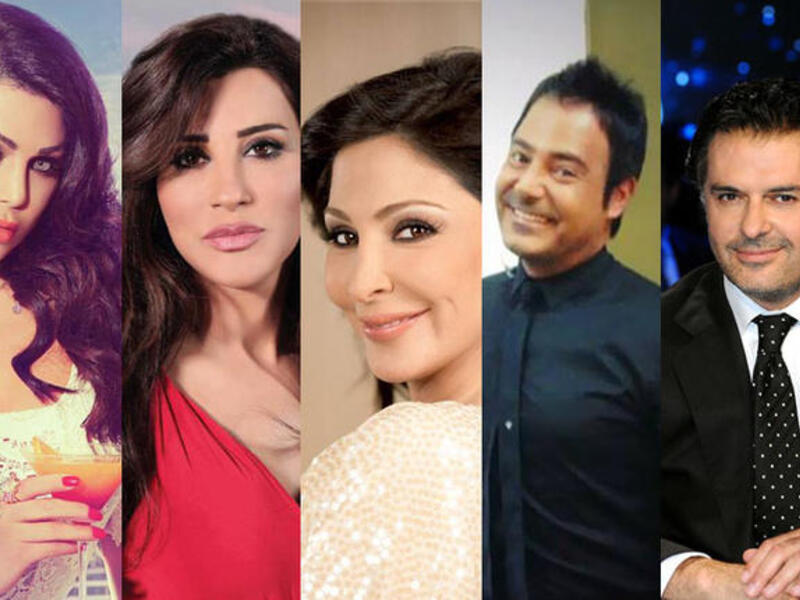 Najwa Karam, Haifa Wehbe, Assi Helani, Ragheb Alama, Elissa