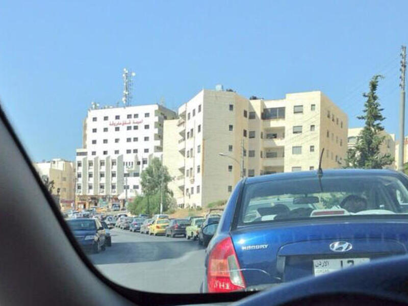 amman jordan traffic jam 