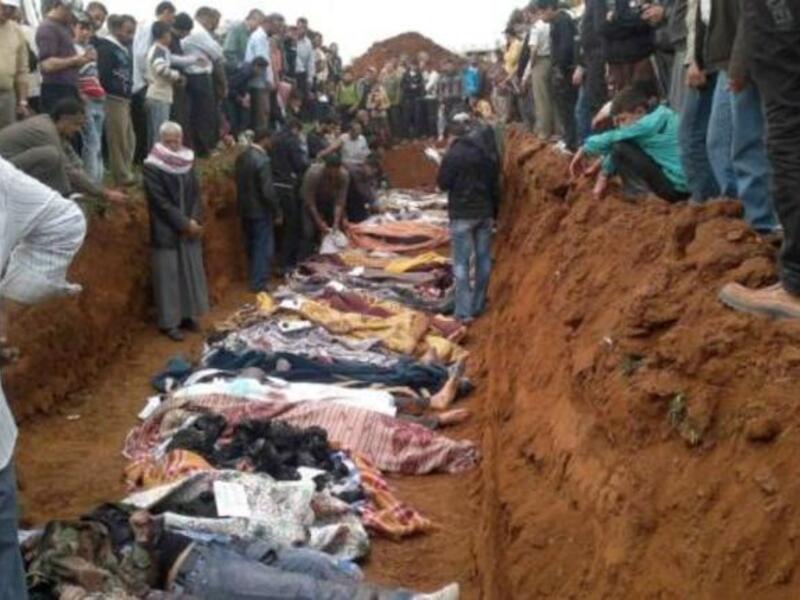مقابر جماعية اكتشفت في حمص